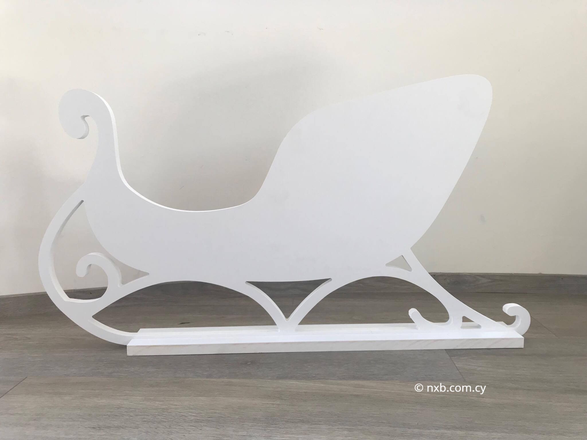 sleigh with pvc